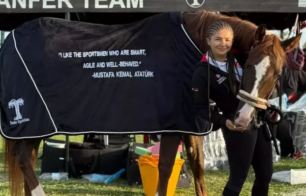 İrem Kavraz, binicilikte sıra dışı bir Balkan Şampiyonası 2’nciliğine imza attı